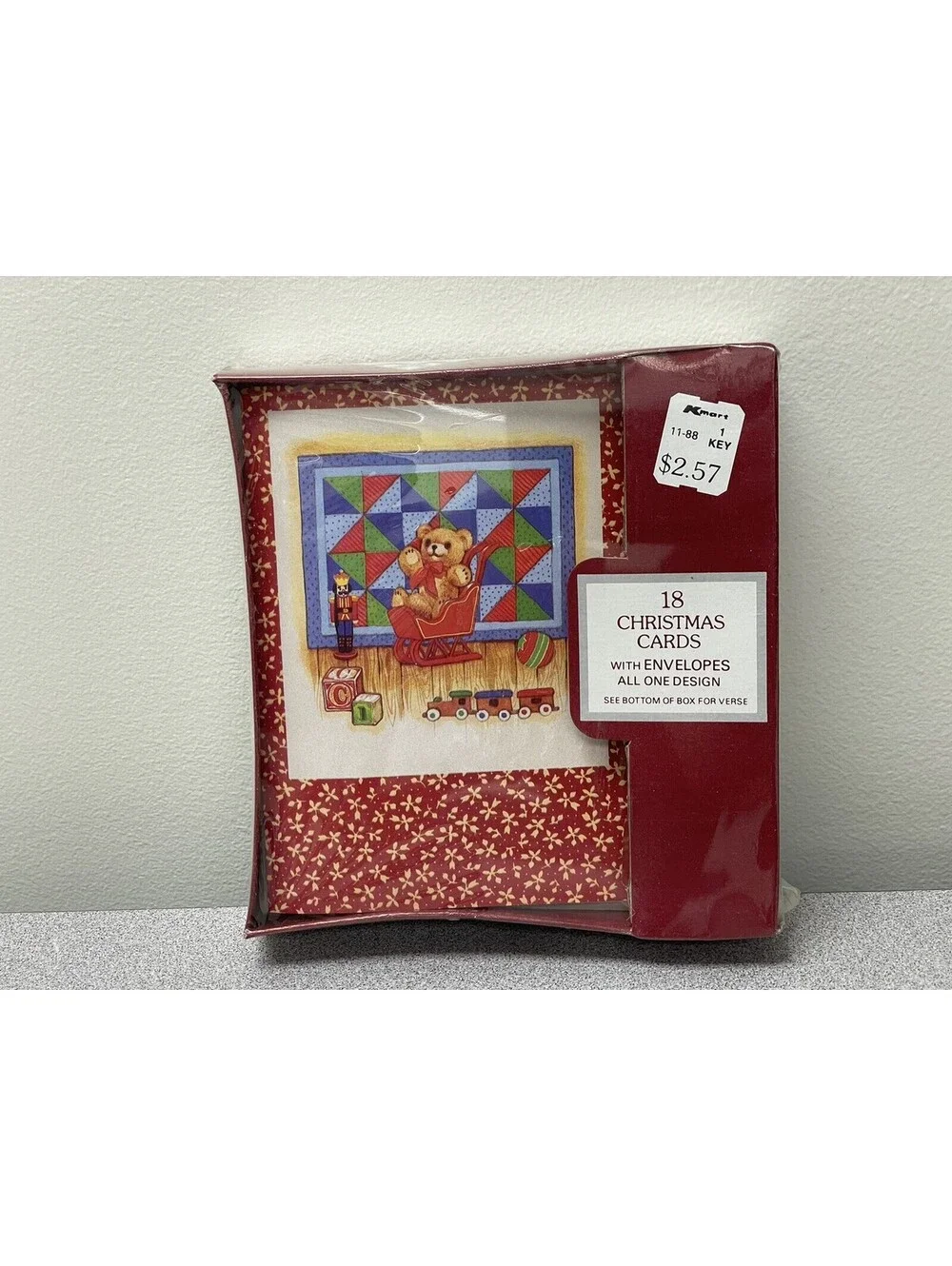 Vintage Grand Award Paper Magic Company Christmas Cards, Set of 18 New In Box